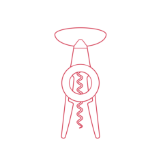 Objects Drinkware Accessories Ikea 365 Vardefull Corkscrew Contour Svg Vector, Free Vectors File